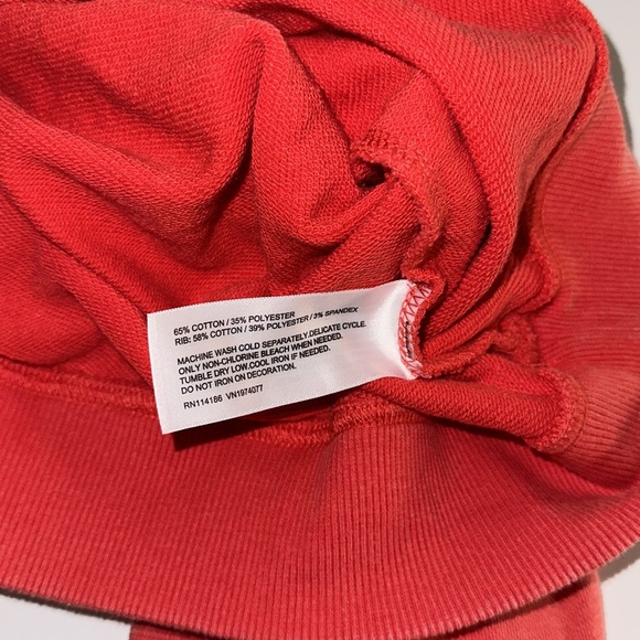 Prince x Target pickleball red French terry zip pullover sweatshirt top S M XL - Picture 7 of 16